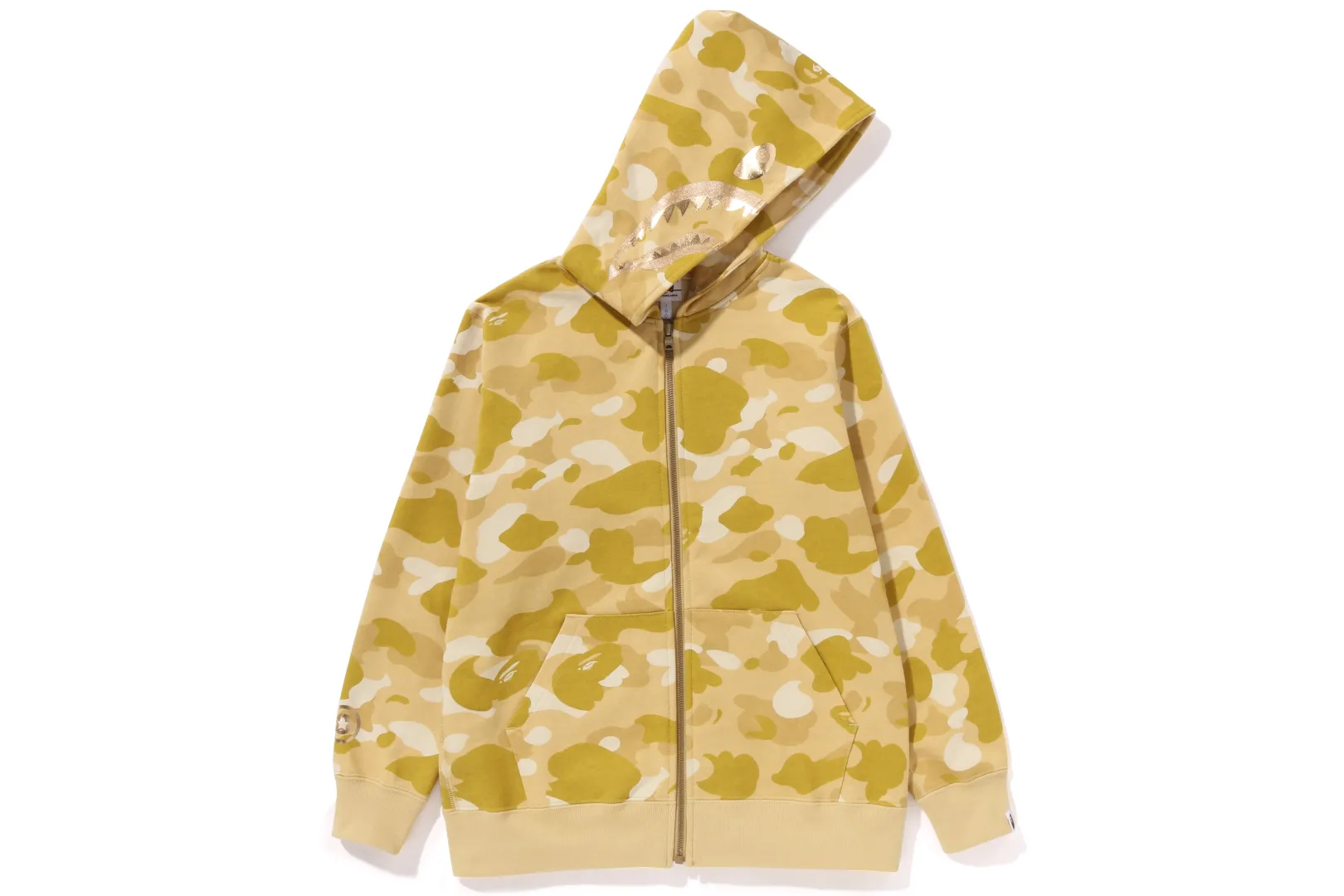 0ZX COLOR CAMO SHARK ZIP HOODIE JUNIOR Fashion
