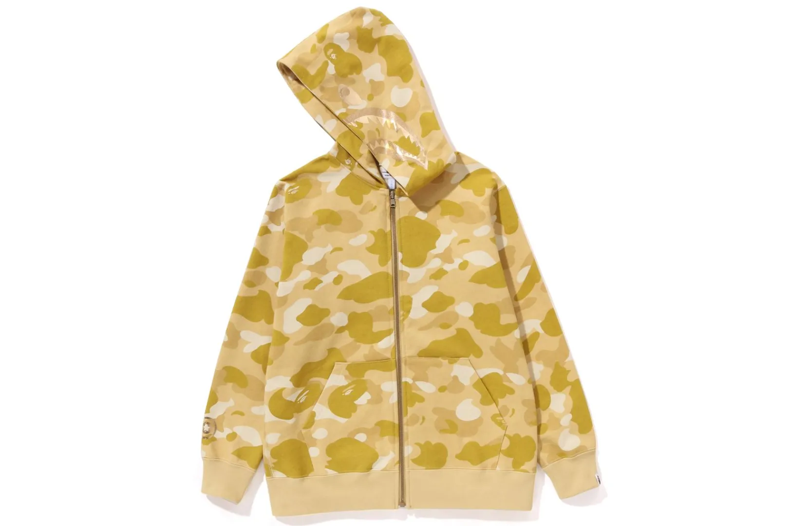 0ZX COLOR CAMO SHARK ZIP HOODIE JUNIOR Fashion