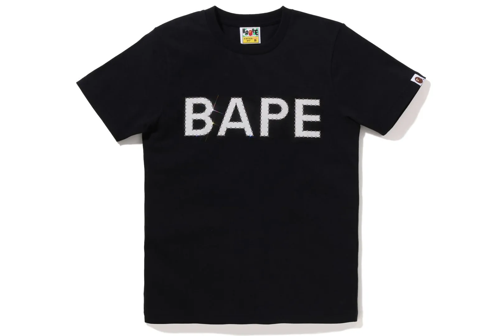 0ZX CRYSTAL STONE BAPE TEE LADIES Cheap