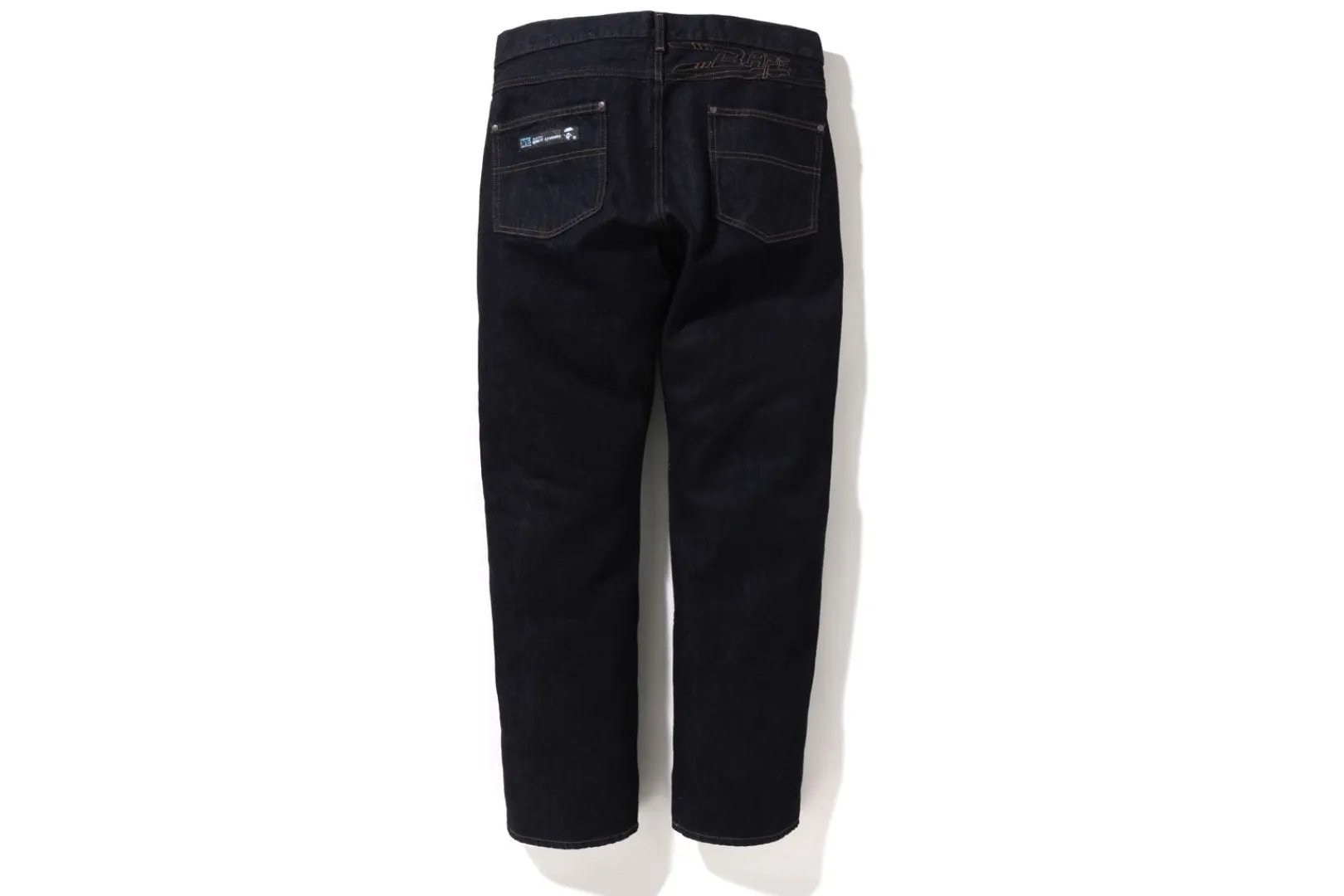 0ZX DENIM-HOSE MIT DOPPELTEM KNIE-SCHNITT UND LOOSE FIT MARINE Flash Sale