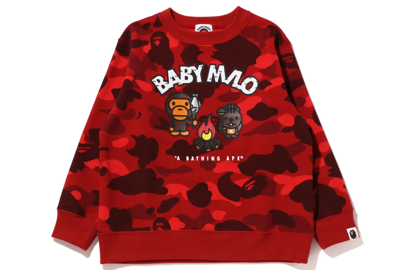 farbe_camo_baby_milo_camp_crewneck_kids_8.webp 0ZX FARBE CAMO BABY MILO CAMP CREWNECK KIDS Fashion