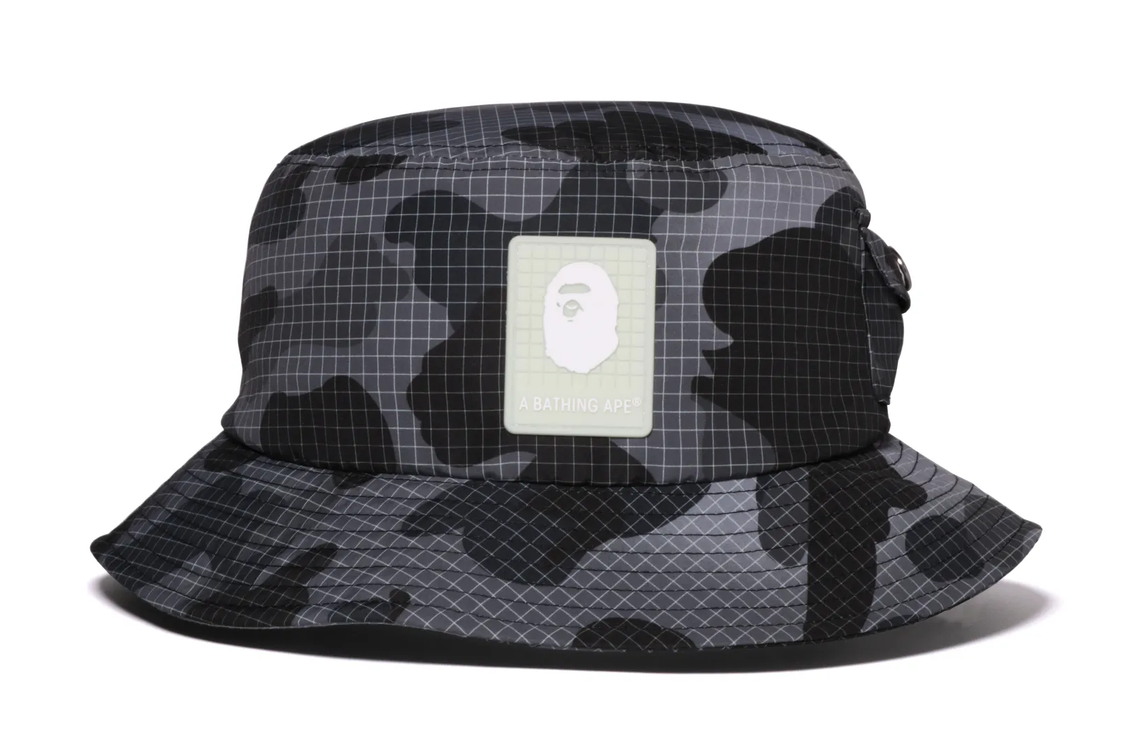 0ZX Fischerhut mit Gittertarnmuster Fashion