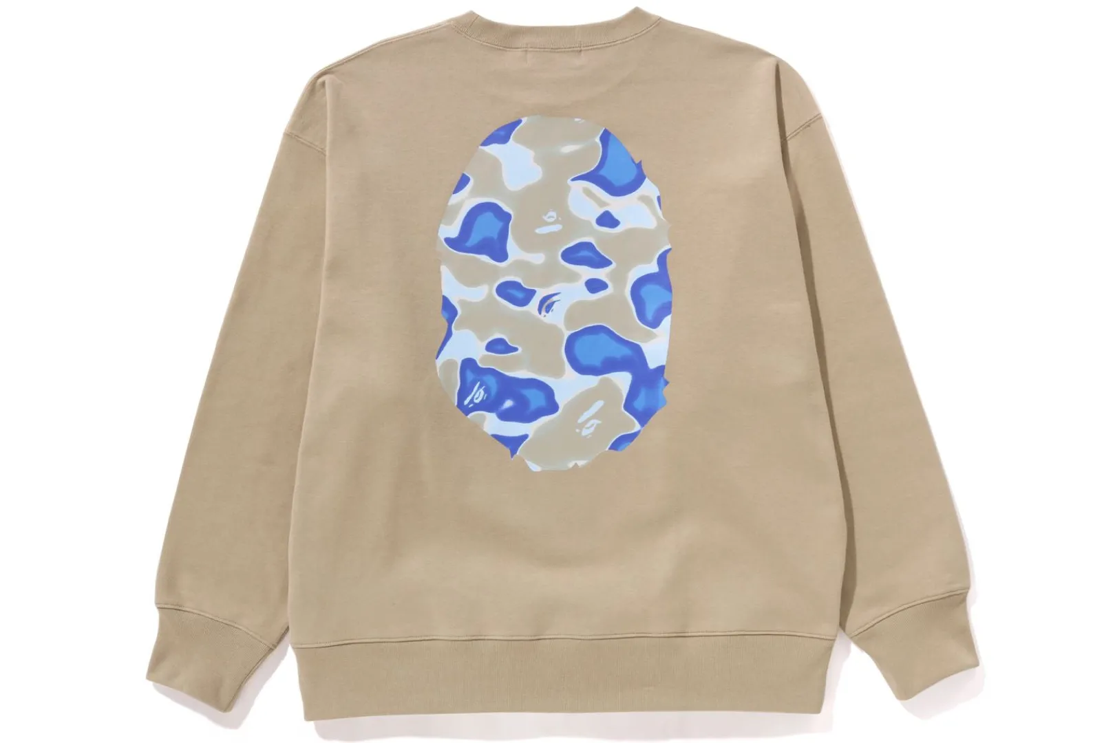0ZX FLÜSSIGE CAMO-SWEATSHIRT MIT LOCKERER PASSFORM UND RUNDHALSAUSSCHNITT Fashion