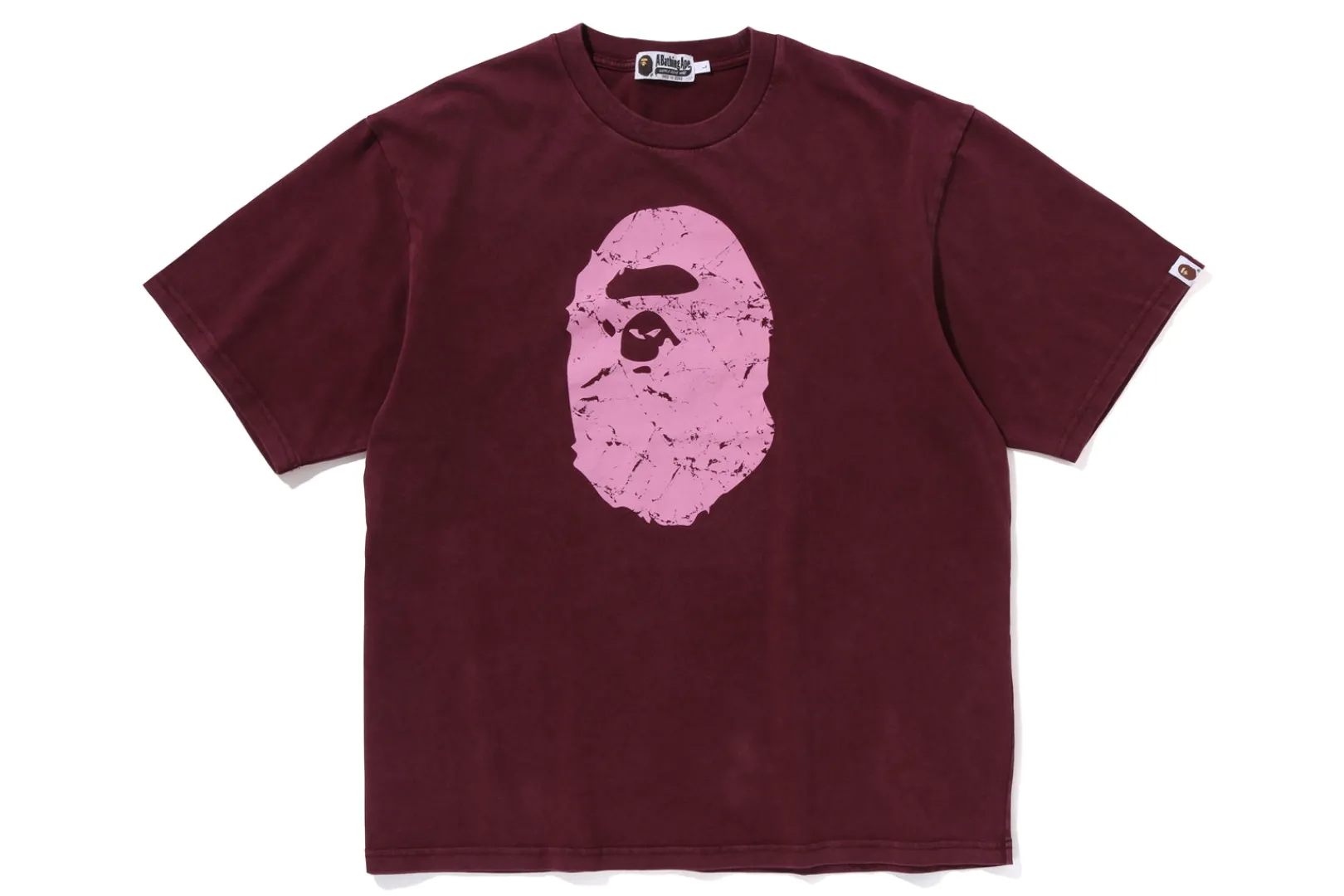 heavy_washed_ape_head_relaxed_fit_tee_mens_4.webp 0ZX HEAVY WASHED APE HEAD RELAXED FIT TEE MENS New