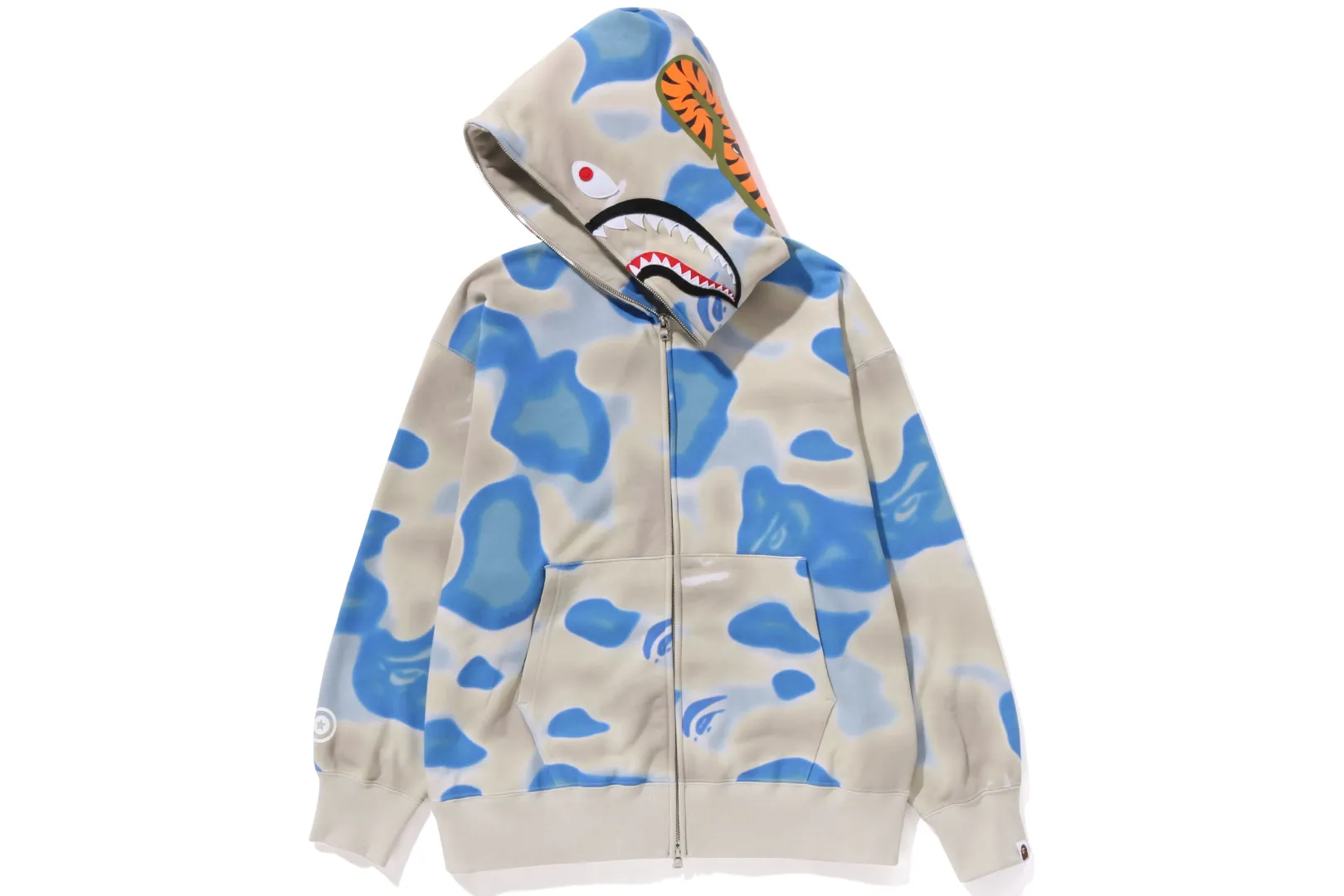 hoodie_mit_lockerer_passform_und_durchgehendem_reissverschluss_liquid_camo_shark_3.webp 0ZX HOODIE MIT LOCKERER PASSFORM UND DURCHGEHENDEM REISSVERSCHLUSS „LIQUID CAMO SHARK“ Fashion
