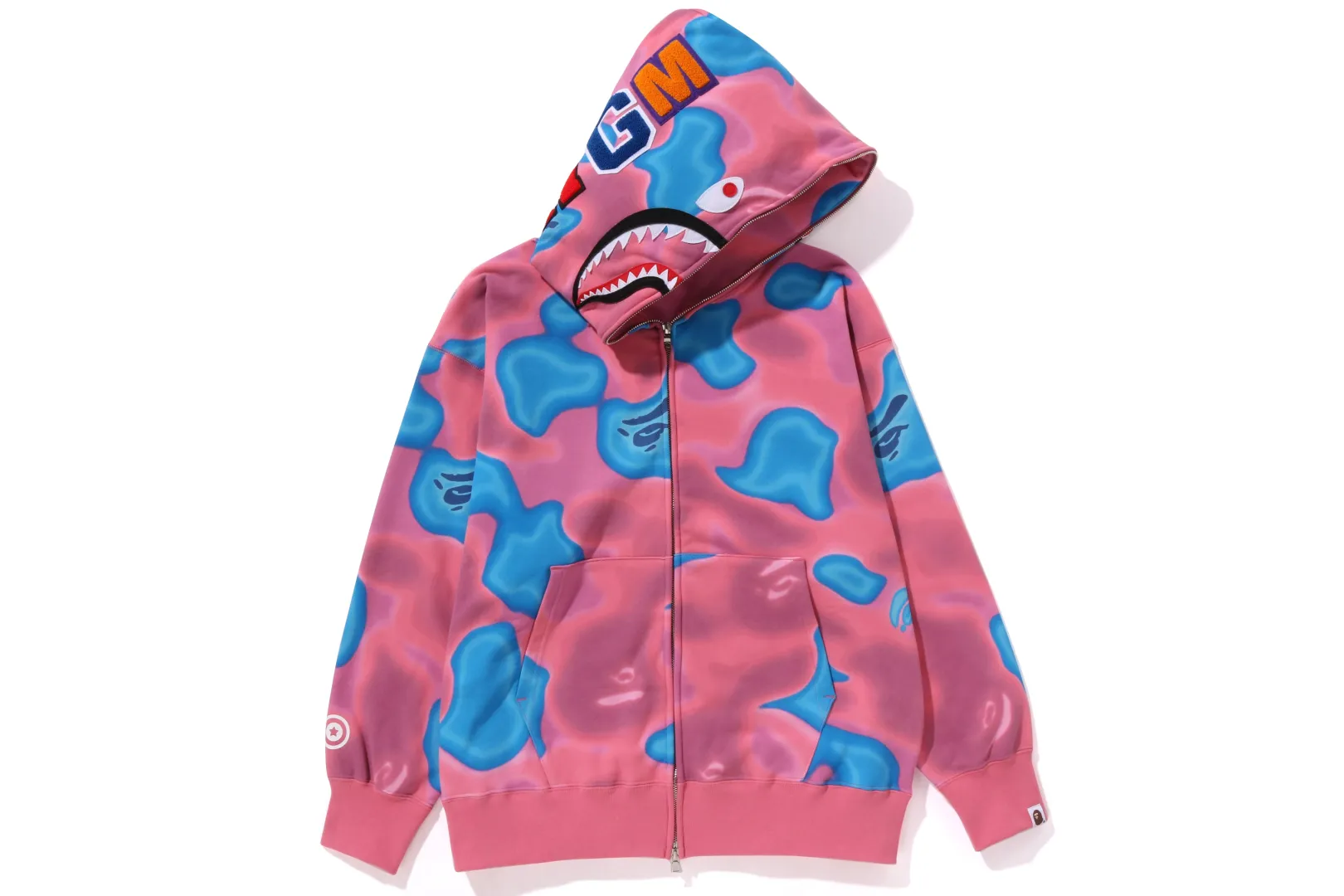 hoodie_mit_lockerer_passform_und_durchgehendem_reissverschluss_liquid_camo_shark_6.webp 0ZX HOODIE MIT LOCKERER PASSFORM UND DURCHGEHENDEM REISSVERSCHLUSS „LIQUID CAMO SHARK“ Fashion