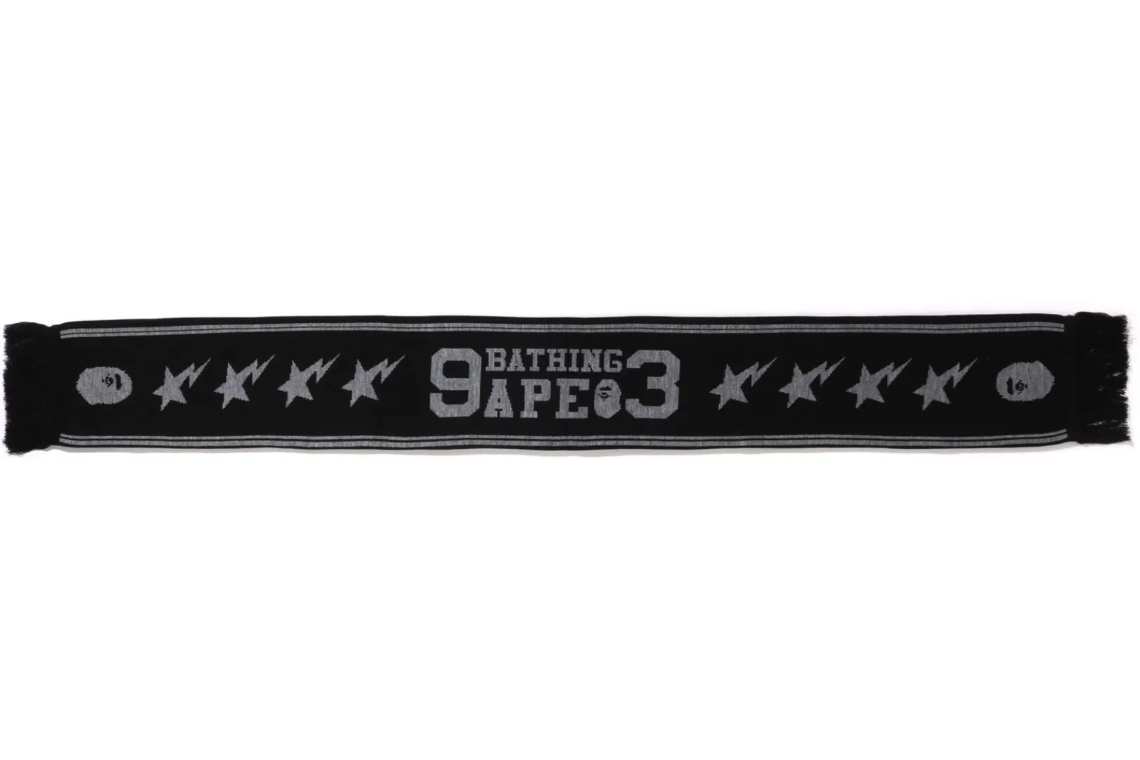 0ZX JACQUARD BAPE LOGO LONG SCARF Shop