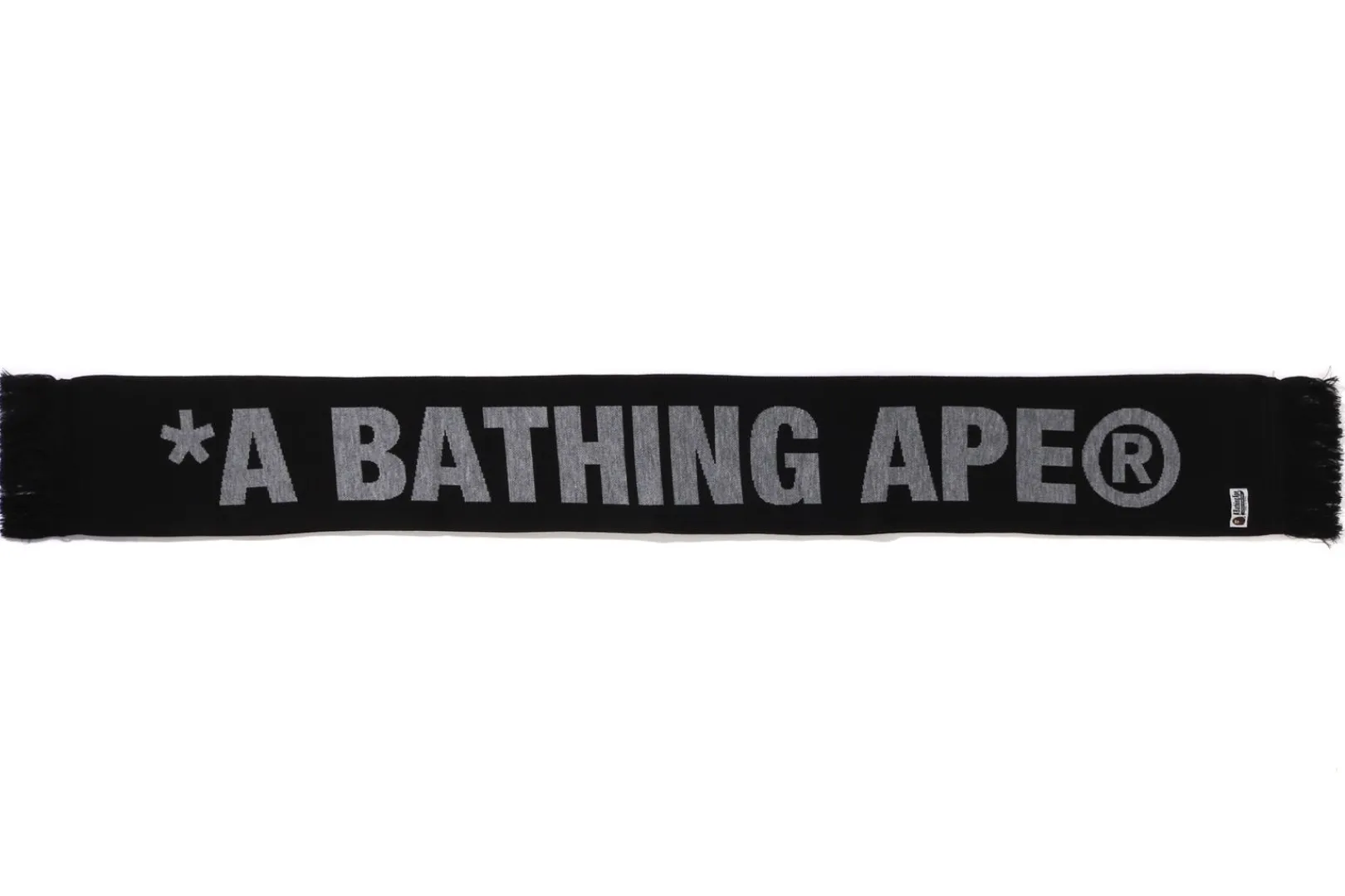 0ZX JACQUARD BAPE LOGO LONG SCARF Shop