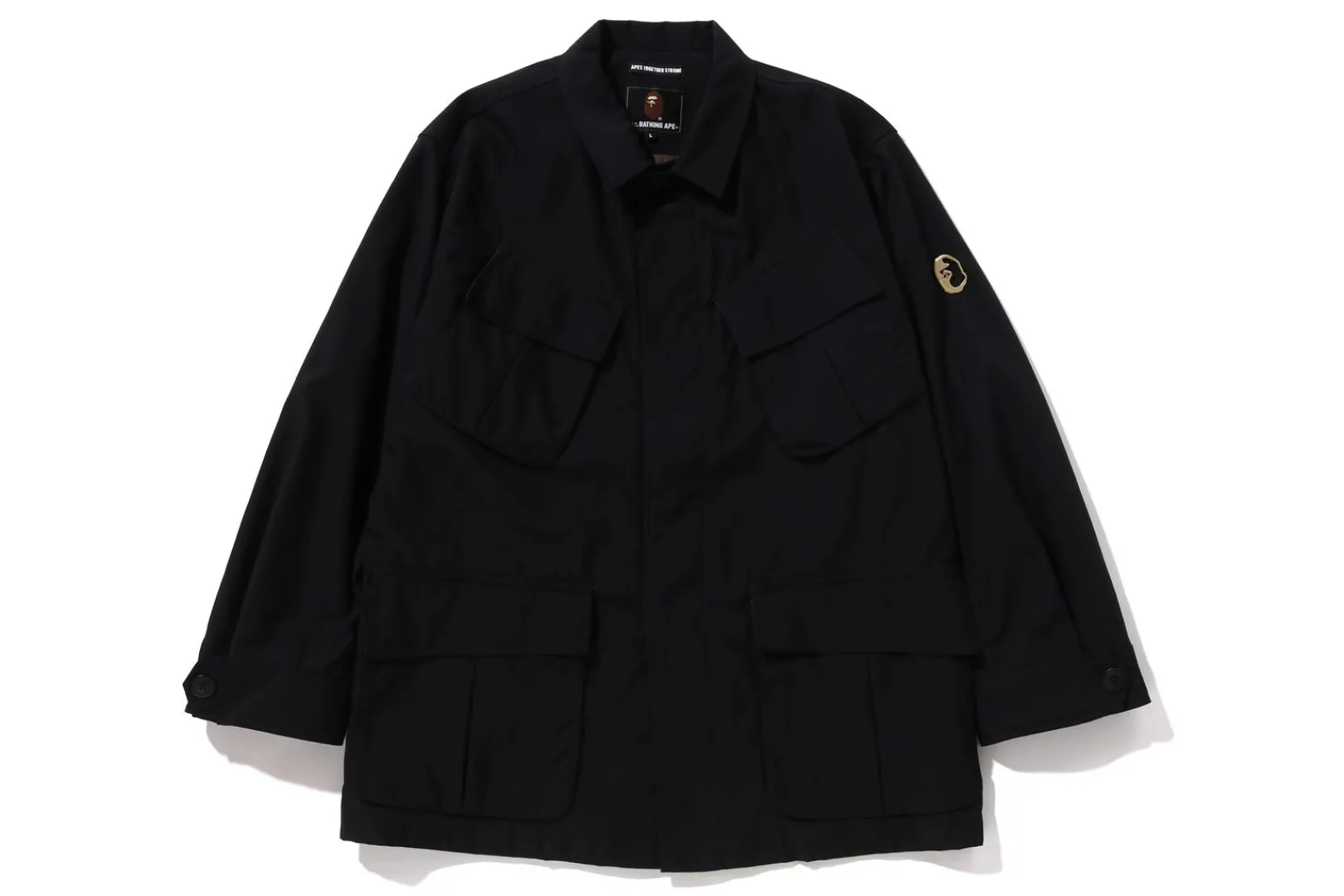 MRB JUNGLE FATIGUE JACKET MENS BLACK Fashion
