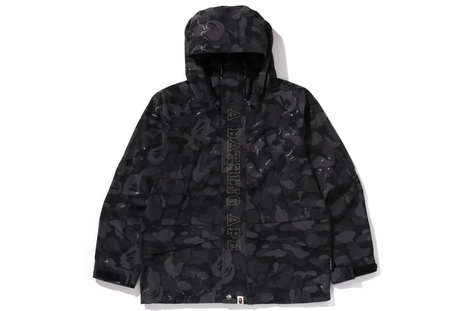 0ZX LAMINATED CAMO SNOWBOARD JACKET MENS New