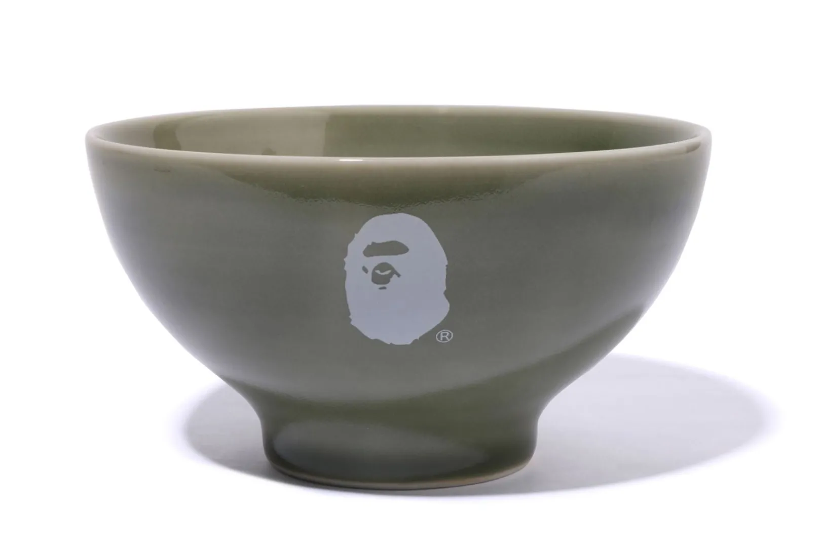 0ZX LOGO PORCELAIN SOUP BOWL GREEN Hot