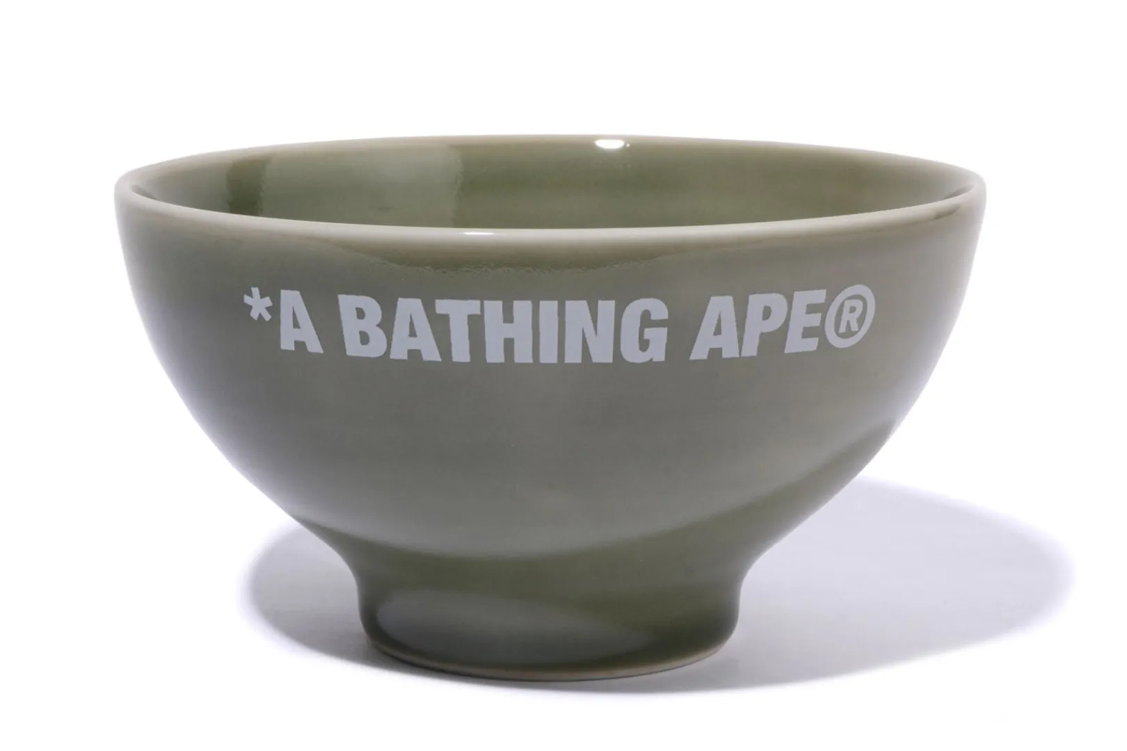0ZX LOGO PORCELAIN SOUP BOWL GREEN Hot