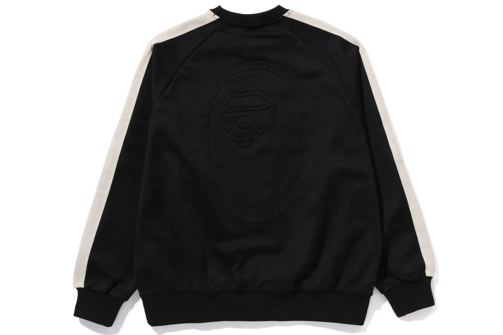 0ZX LUXUS-RUNDHALSAUSSCHNITT AUS JACQUARD MIT SPORTMUSTER Cheap
