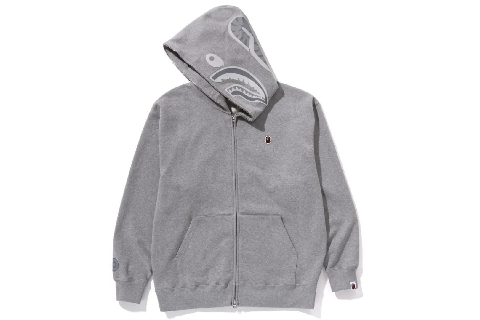 one_point_ape_head_shark_relaxed_fit_full_zip_hoodie_mens_7.webp 0ZX ONE POINT APE HEAD SHARK RELAXED FIT FULL ZIP HOODIE MENS Best