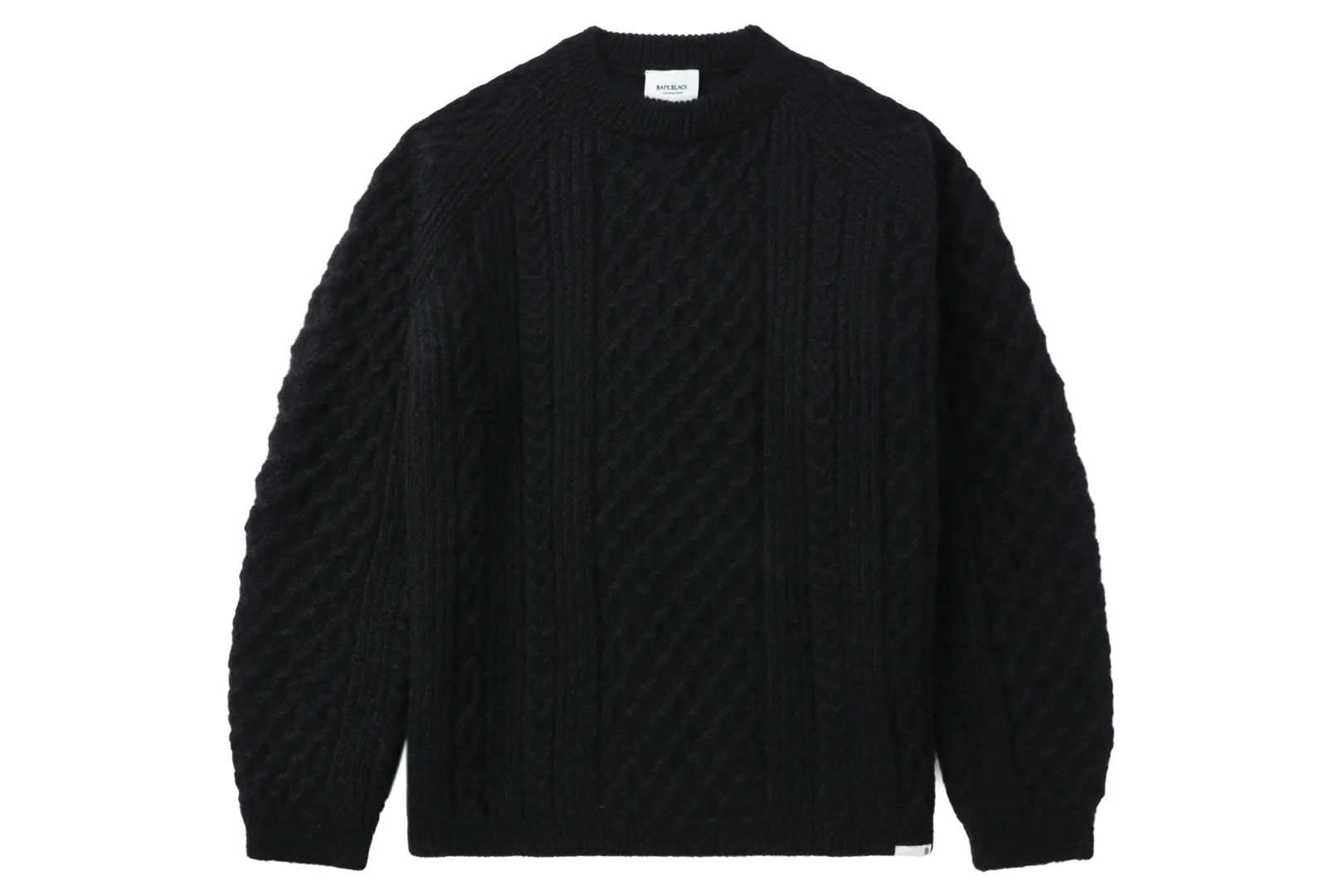 schwarzer_bapepullover_aus_mohair_mit_zopfmuster_2.webp BBK SCHWARZER BAPE-PULLOVER AUS MOHAIR MIT ZOPFMUSTER Store