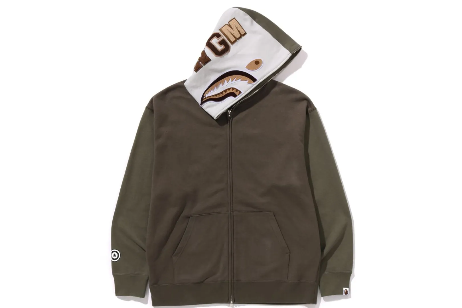 shark_full_zip_hoodie__mens_3.webp 0ZX SHARK FULL ZIP HOODIE #2 MENS New