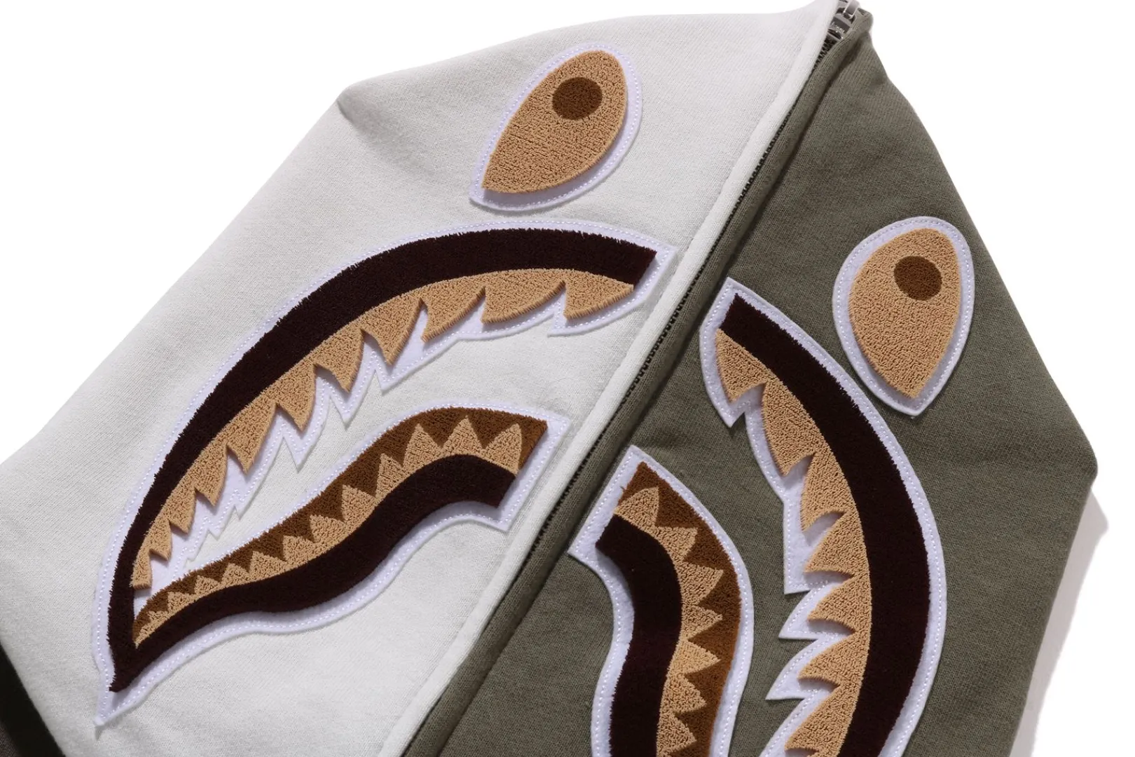 shark_full_zip_hoodie__mens_6.webp 0ZX SHARK FULL ZIP HOODIE #2 MENS New