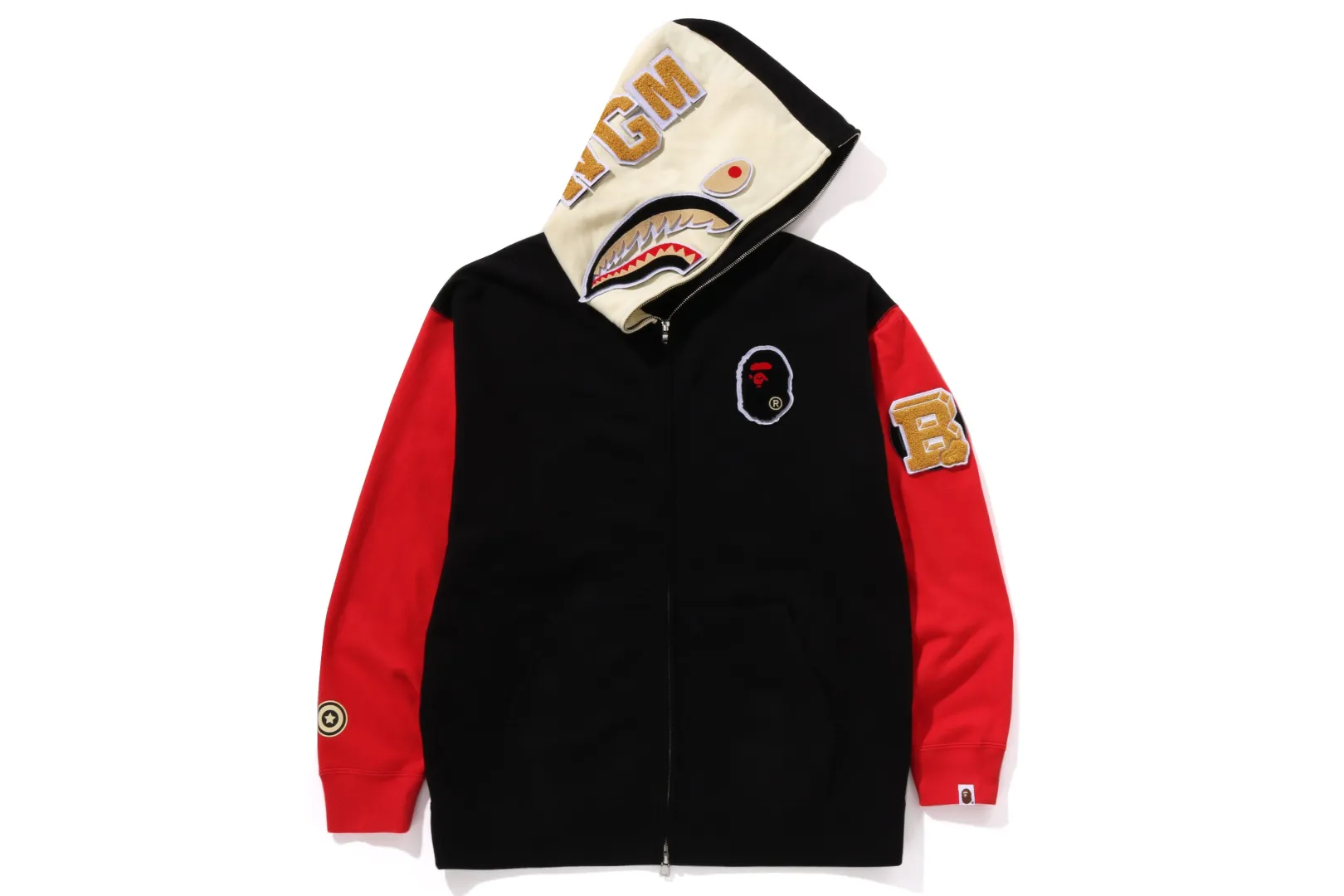 shark_full_zip_hoodie_china_mens_1.webp 0ZX SHARK FULL ZIP HOODIE CHINA MENS BLACK Flash Sale