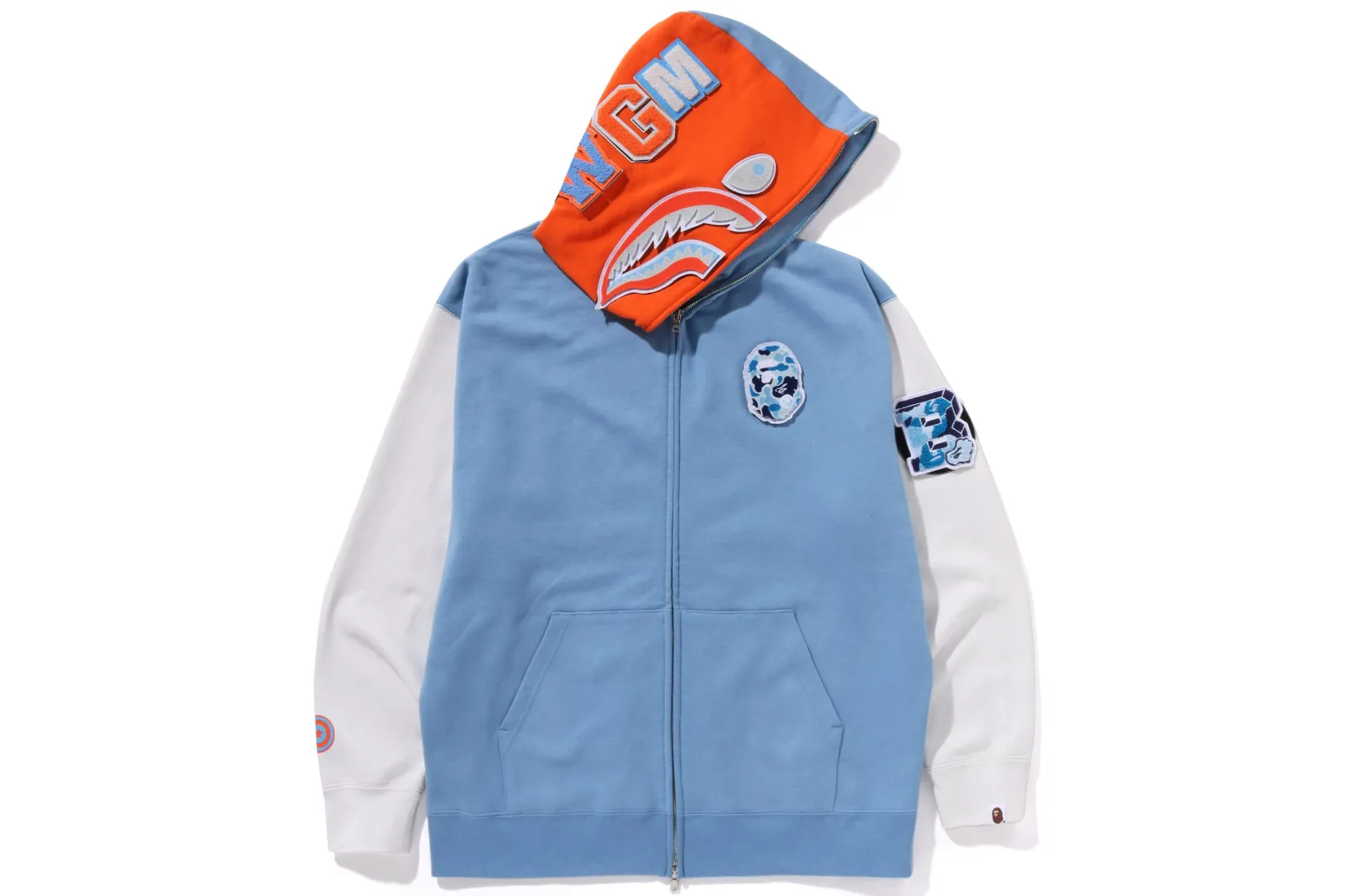 shark_full_zip_hoodie_indonesia_mens_1.webp 0ZX SHARK FULL ZIP HOODIE INDONESIA MENS BLUE Discount