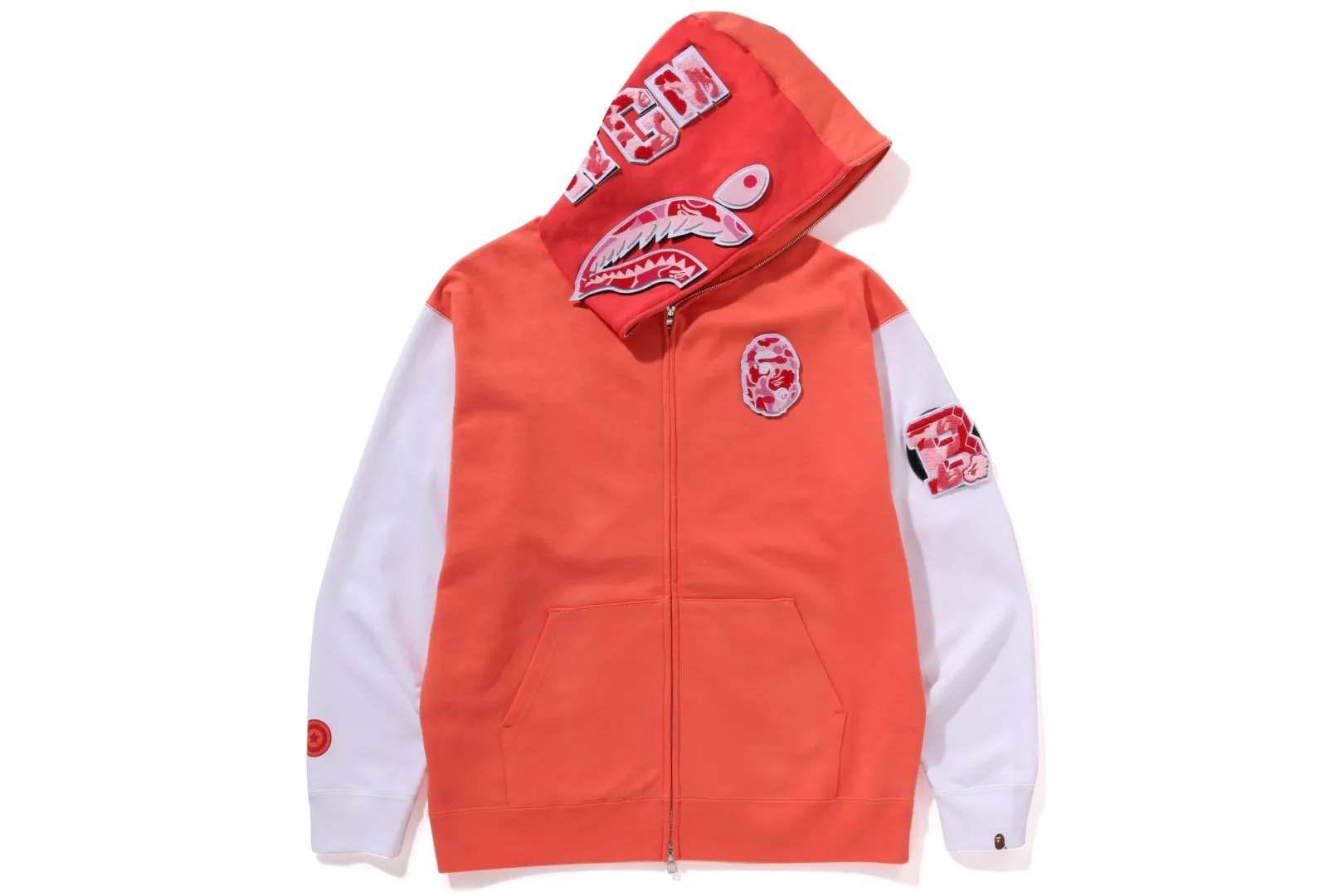 shark_full_zip_hoodie_korea_mens_1.webp 0ZX SHARK FULL ZIP HOODIE KOREA MENS ORANGE Store