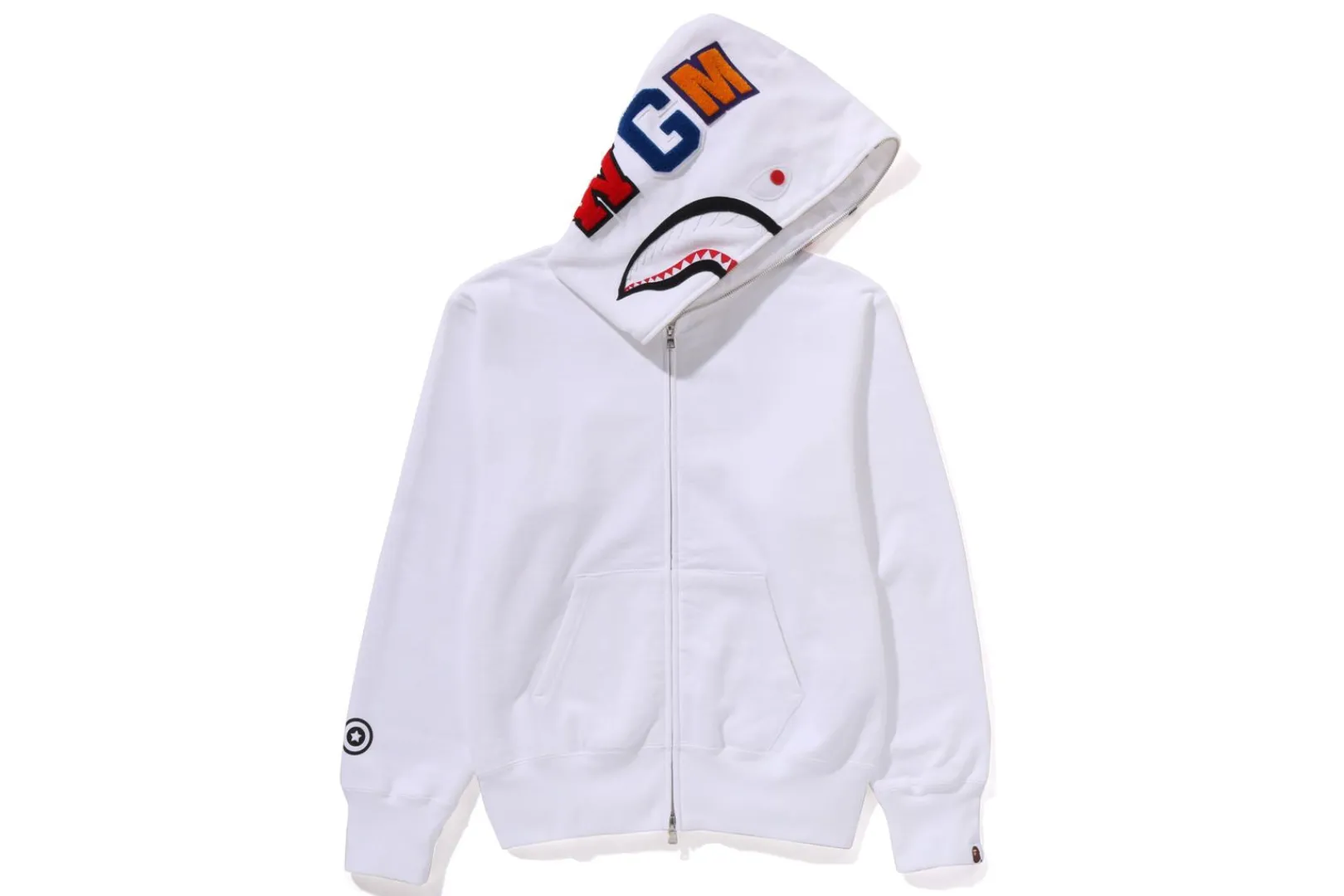 0ZX SHARK FULL ZIP HOODIE LADIES Online