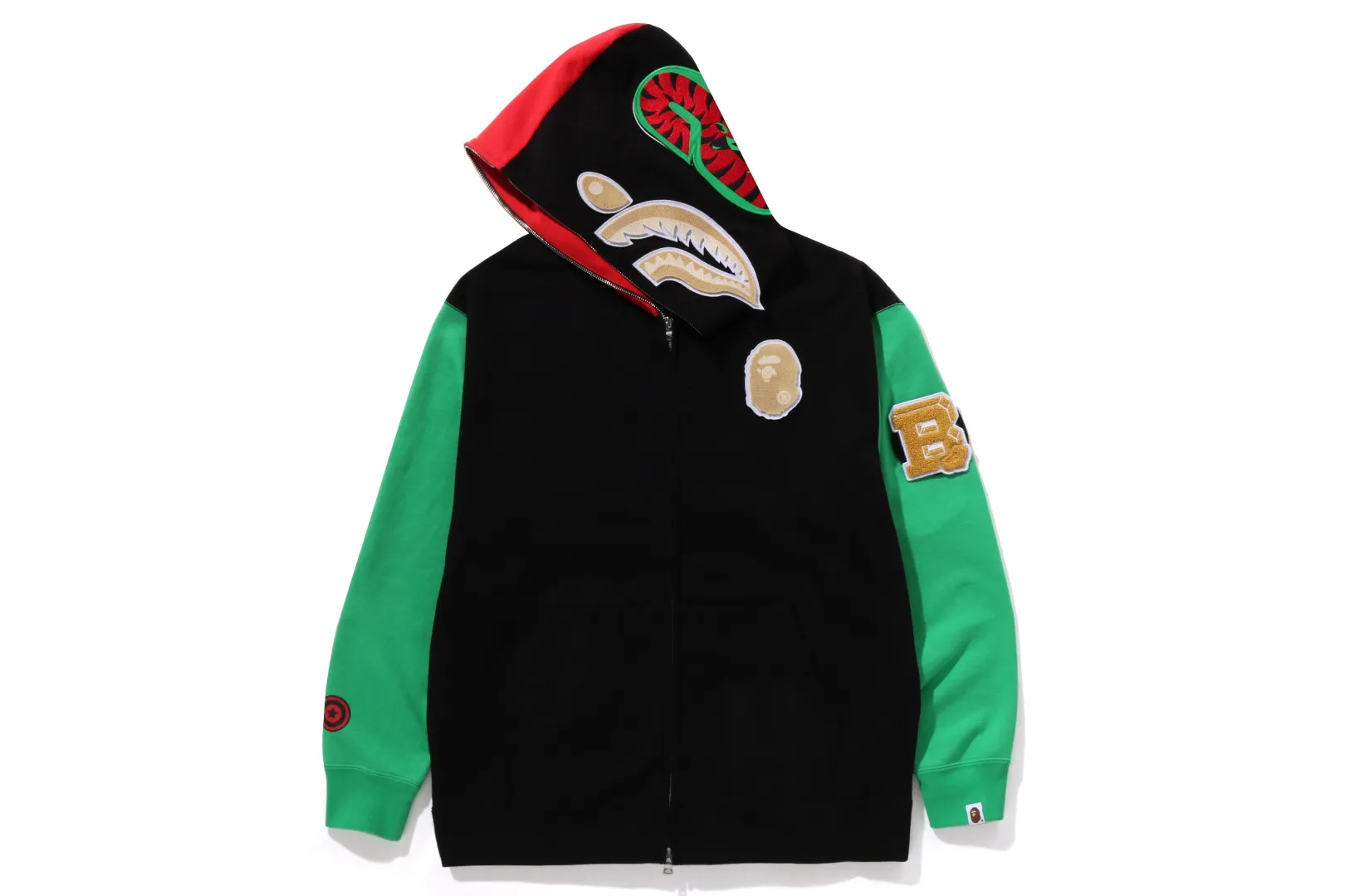 shark_full_zip_hoodie_united_arab_emirates_mens_2.webp 0ZX SHARK FULL ZIP HOODIE UNITED ARAB EMIRATES MENS BLACK Best