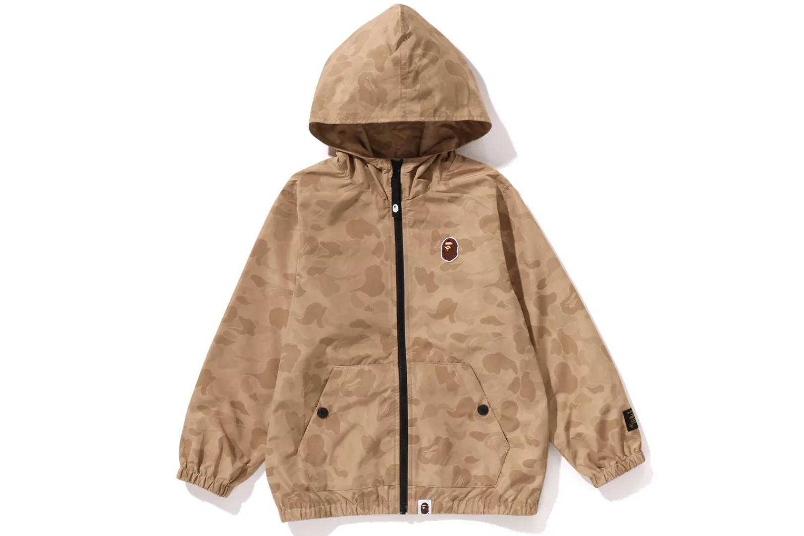 0ZX SOLID CAMO HOODIE JACKET KIDS BLACK Outlet