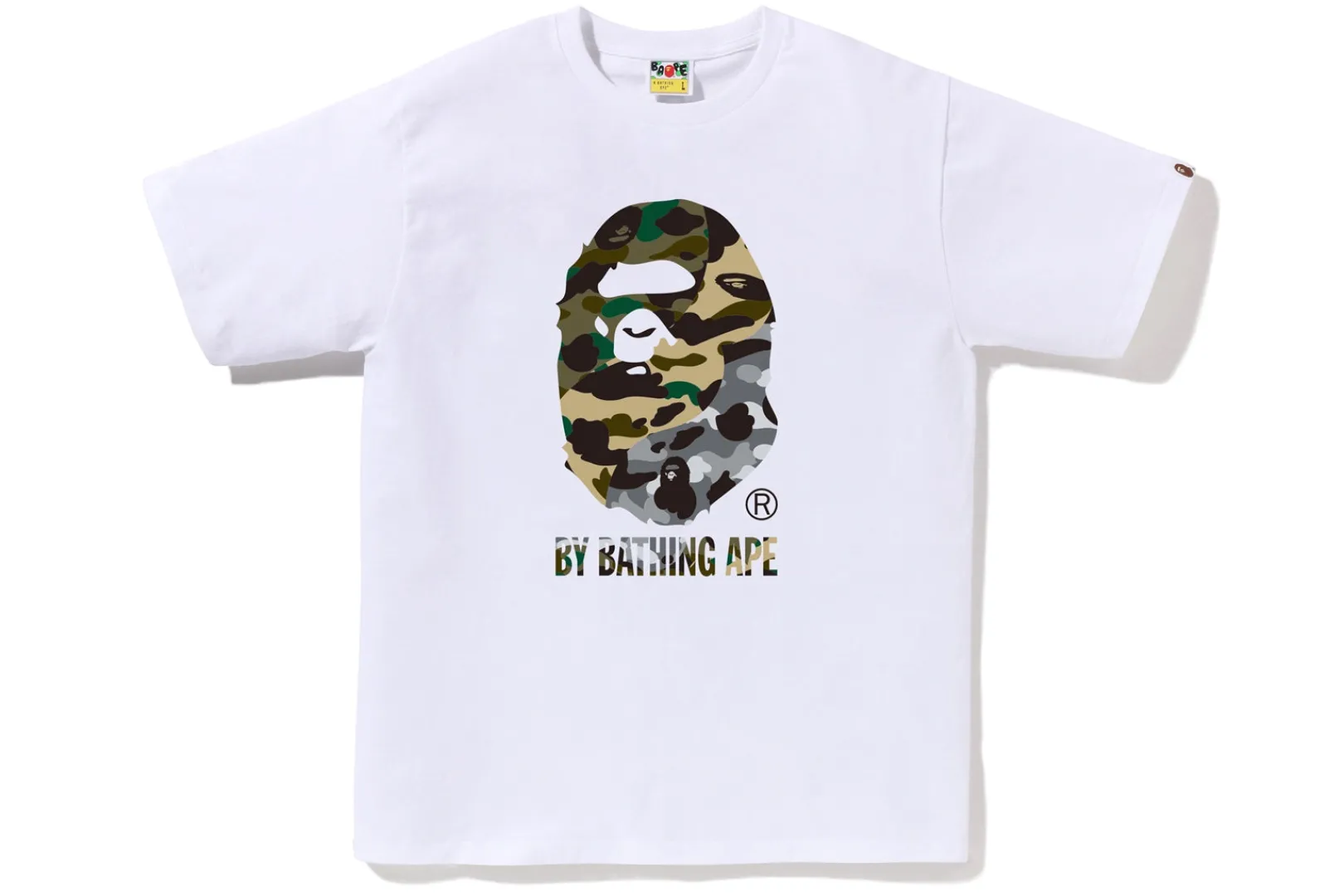 0ZX 1ST CAMO CRAZY BY BATHING APE TEE MENS Cheap