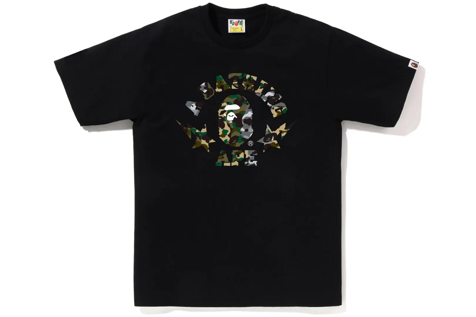 0ZX 1ST CAMO CRAZY STA COLLEGE TEE MENS Discount