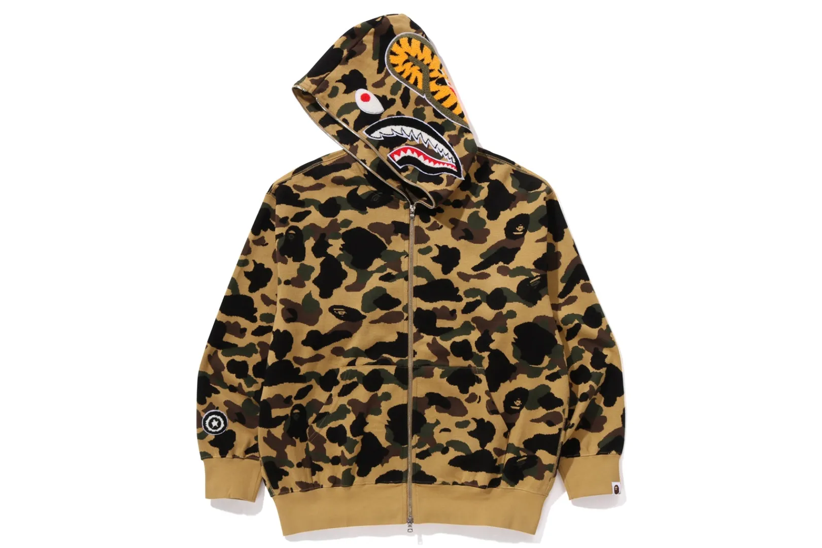 st_camo_jacquard_shark_relaxed_fit_full_zip_hoodie_mens_7.webp 0ZX 1ST CAMO JACQUARD SHARK RELAXED FIT FULL ZIP HOODIE MENS Store