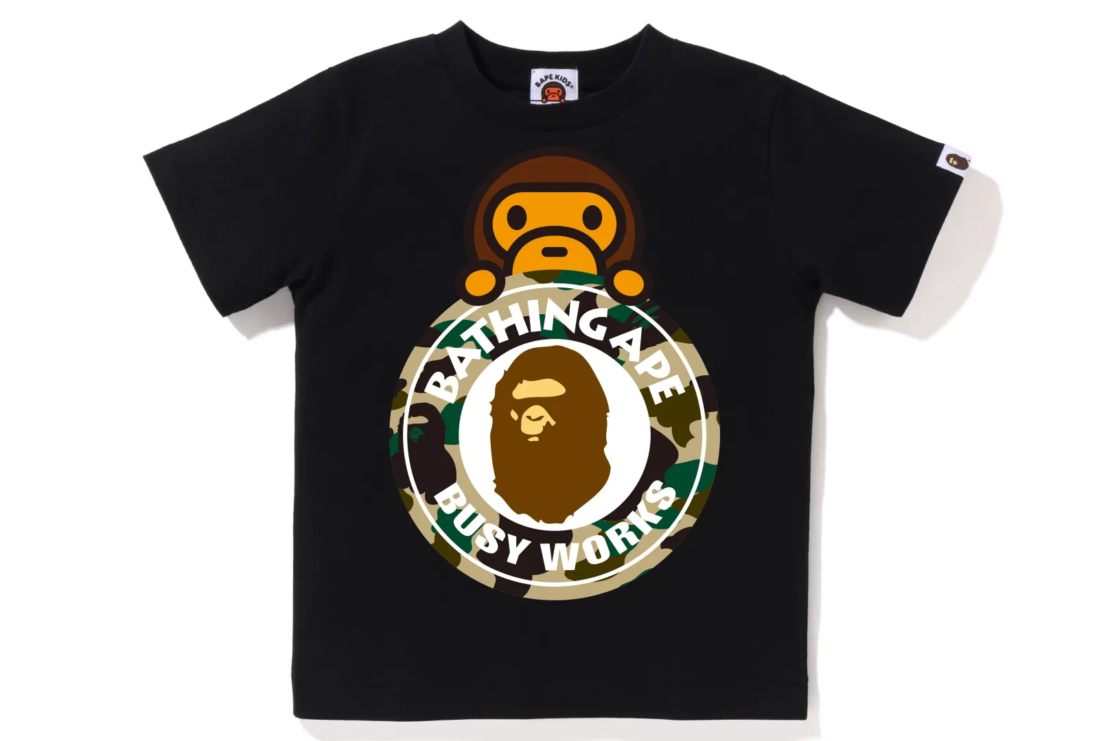 0ZX 1ST CAMO MILO AUF BUSY WORKS TEE KIDS Outlet