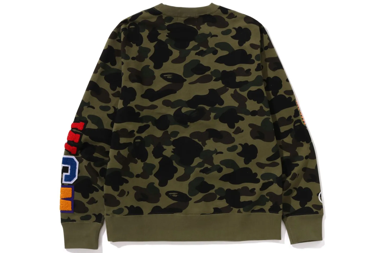 0ZX 1ST CAMO SHARK CREWNECK MENS Sale