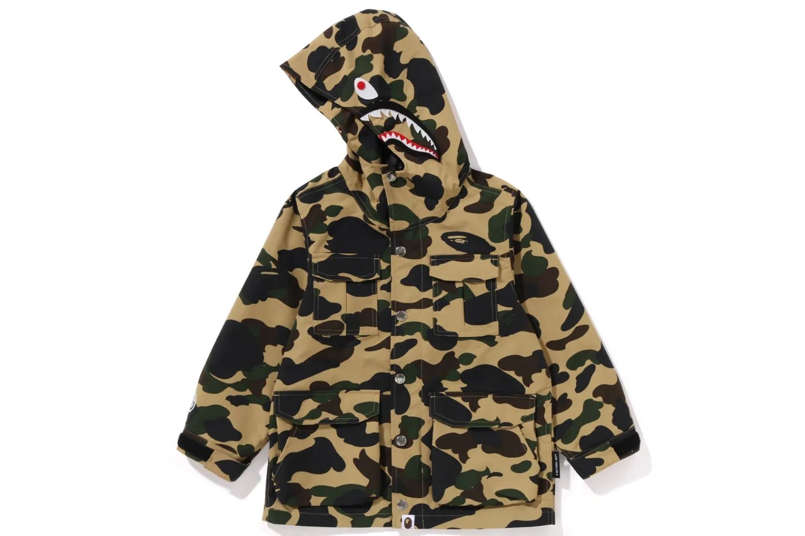 st_camo_shark_mountain_jacket_kids_2.webp 0ZX 1ST CAMO SHARK MOUNTAIN JACKET KIDS YELLOW Outlet