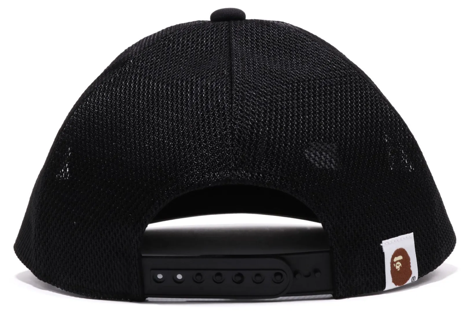 sta_ape_head_leather_patched_mesh_cap_mens_3.webp 0ZX STA APE HEAD LEATHER PATCHED MESH CAP MENS Cheap