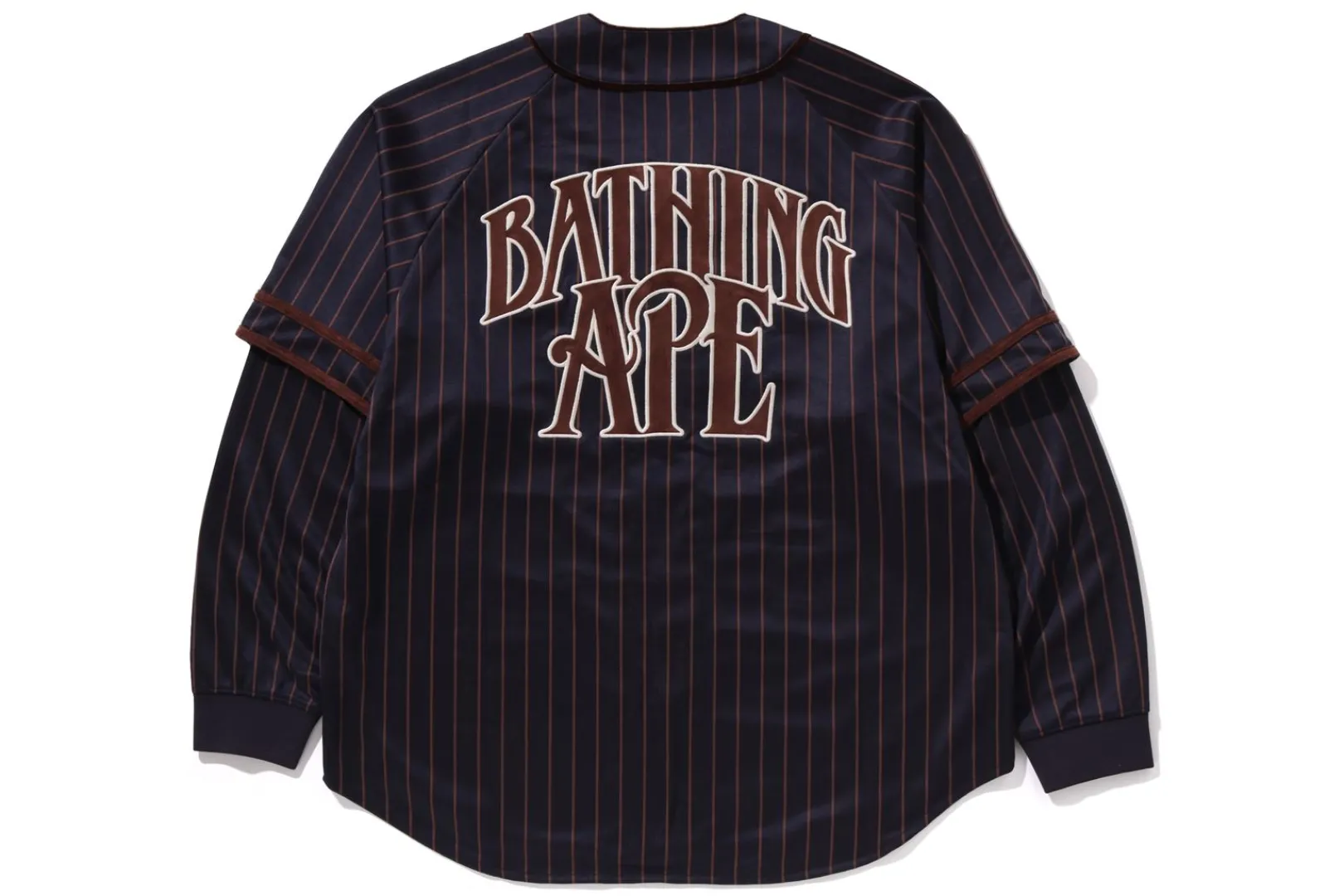 0ZX STRIPE LAYERED SLEEVES L/S BASEBALL SHIRT MENS Store