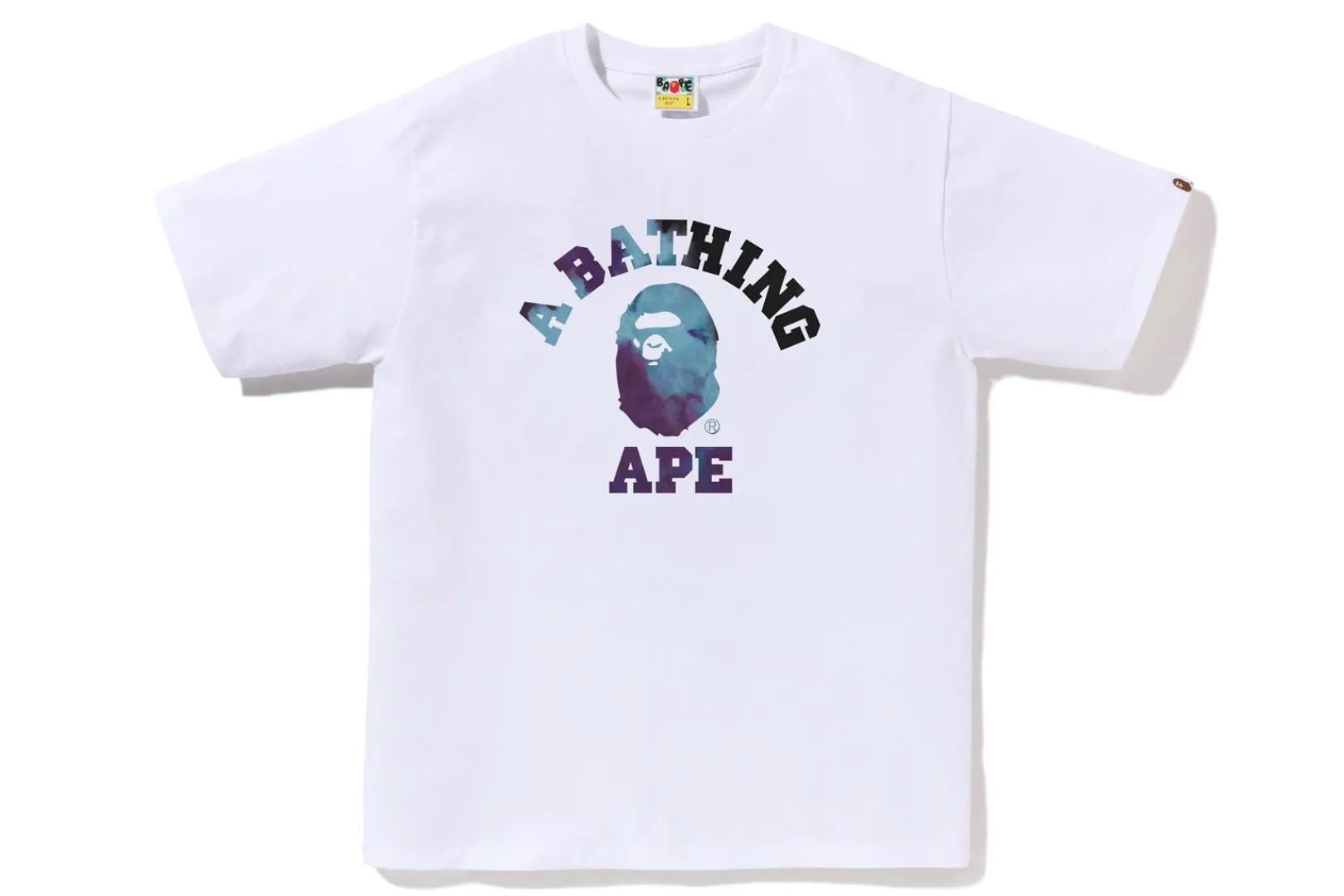 0ZX TIE DYE COLLEGE TEE MENS Fashion