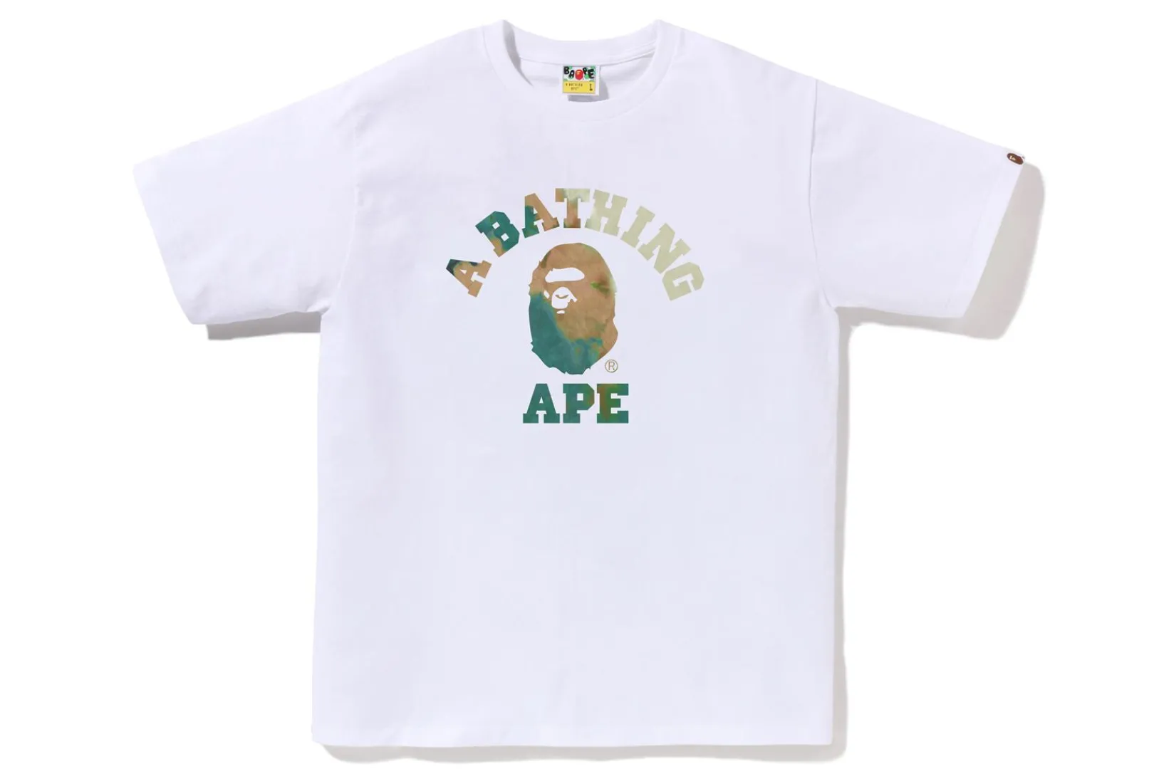 0ZX TIE DYE COLLEGE TEE MENS Fashion