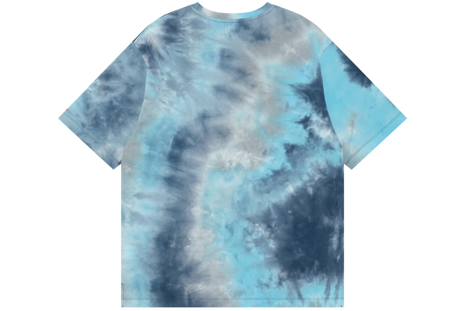 0PX T-SHIRT MIT GRAFISCHEM Batikmuster und Schlitz Discount
