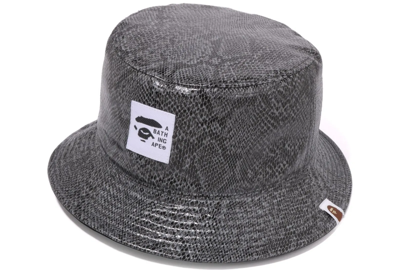 0ZX WENDBARER ANGELHUT MIT SCHLANGENMUSTER GRAU Store